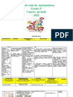 Plan de Aula de Matematica Grado 2°