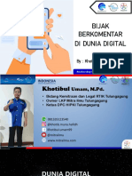 DIGITAL ETHIC-Bijak Berkomentar Di Dunia Digital