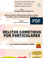 Derecho Penal Parte Especial Iii (Delitos Contra La Administración Pública y Delitos Cometidos Contra La Administración de Justicia)