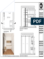 Elevacion A - Mueble 04: ESCALA 1/25