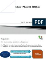 Paridad de tasas de interés y riesgos financieros