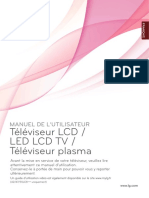 Téléviseur LCD / Ledlcdtv/ Téléviseur Plasma: Manuel de L'Utilisateur