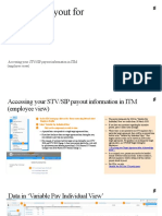 QRG Variable Pay - STV or SIP Pay-Out For Employees