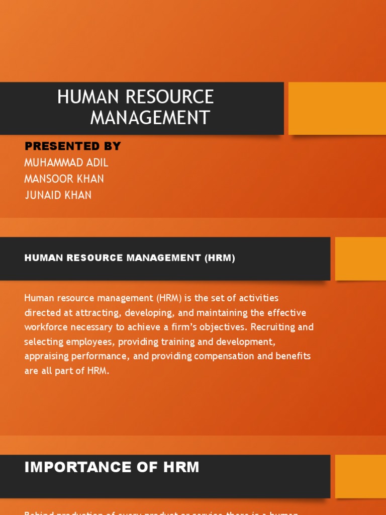 Human Resource Management | PDF | Human Resource Management | Employment
