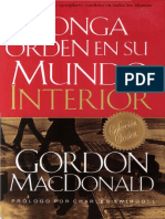 Ponga en Orden Su Mundo Interio - Gordon MacDonald