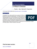 Ceruloplasmin in Wilson's Disease: Neil A. Holtzman,, Frank L. Iber, Bonnie M. Gaumnitz