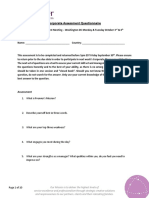 Corporate Assessment Questionnaire