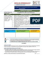 Actividad 10. Escribimos Una Carta