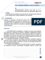 Direto Do Concurso: Acompanhamento - Revisão Teórica - Lei N. 13.146/2015