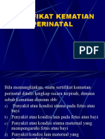 Sertifikat Kematian Perinatal