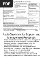 Iatf Process Audit Check Sheet Format