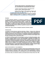 Características geológicas Formación Los Monos Shale Bolivia