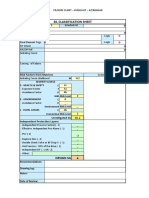 Sil Classification Sheet: Risk Factors From Matrices