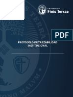 Protocolo de Trazabilidad Institucional