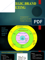 Strategic Brand Marketing: Assignment 1 Bulls Eye Model of Nestle Nestle's Resonace Pyramid