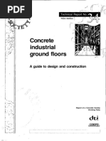 Concrete Industrial Ground Floors TR34-2003