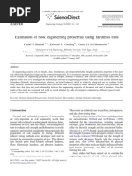 Estimation of Rock Engineering Properties Using Hardness Tests