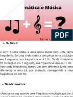 Matemática e Música