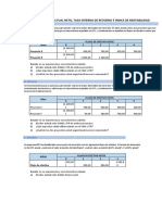 Ejercicio de Van Tir Ir y Tasa de Fisher - 1 Febrero