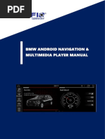 BMW Android Navigation & Multimedia Player Manual