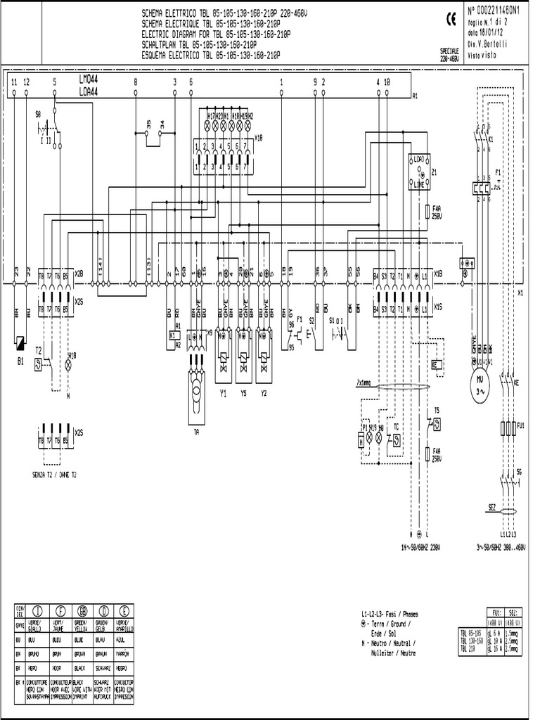 Baltur Wiring Diagram | PDF