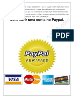 Como Abrir Uma Conta No Paypal