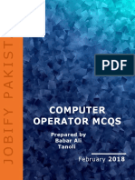 Computer Operator Mcqs