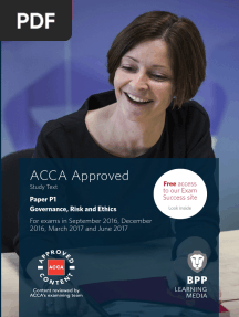 ACCA - P1 Governance, Risk and Ethics - Study Text 2016-2017