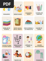 Tarjetas Rutinas Diarias Pdf