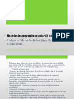 Metode de Prevenire A Poluraii Apei