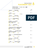 Businessplacement Test 2