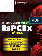 3º SIMULADO EsPCEx 2 DIA Estratégia Militares 1