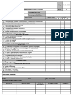 Formato Inspección de Cocinas