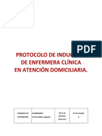 Protocolo de Inducción para El Proceso de Enfermera Clínica