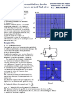 Circuit RLC Serie en Regime Sinusoidal Force Exercices Non Corriges 3