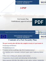 Port Security Plan Establishment, Approval and Updating