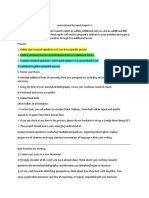 Instructional Research Report 2