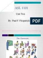 Unit Two By: Paul F. Fitzpatrick III