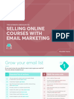 Selling Online Courses With Email Marketing: The Ultimate Checklist To