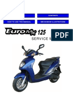 Sym Euro MX 125 Service Manual