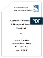 Gramática Contrastiva Contrastive Grammar