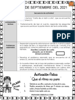 Plan de Actividades - 2da Semana de Diagnostico