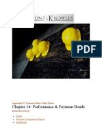 Construction Law Survival Manual: Chapter 14-Performance & Payment Bonds