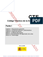 CTE-Código Técnico de la Edificación