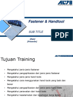 Fastener & Handtool Training