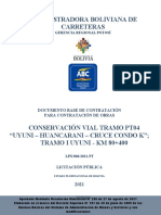 Administradora Boliviana de Carreteras: Gerencia Regional Potosí