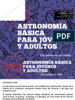 Introducción a la Astronomía: Historia, Observación y Evolución Estelar