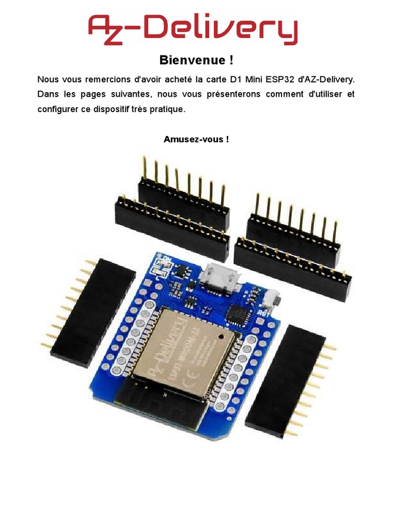 d1 Mini Esp32 - FR | PDF | Wi-Fi | Linux