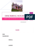 Describing Houses: What Type of House Do You Live In?