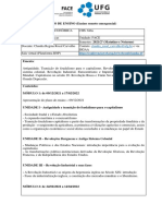 Plano Ensino HISTRIA ECONMICA GERAL I - Ensino Remoto Emergencial - Profa. Clau